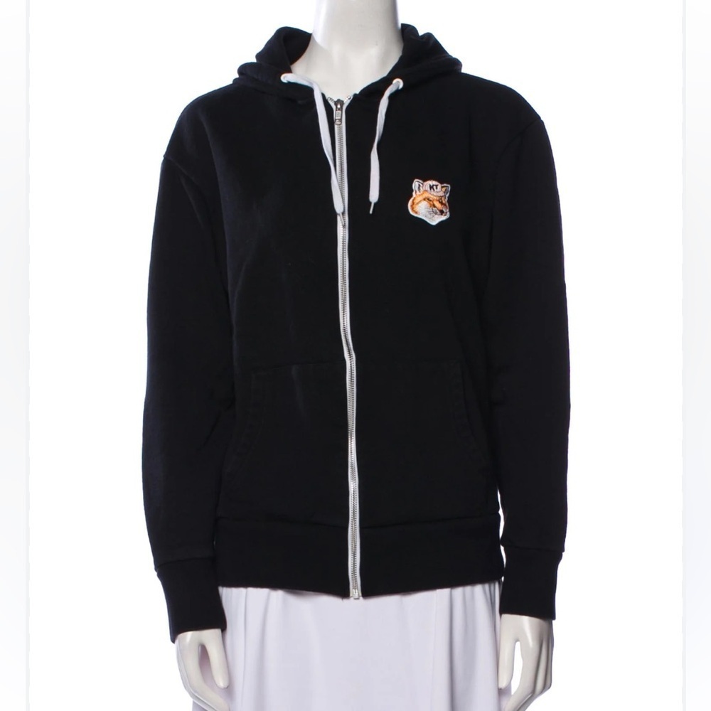 Maison Kitsune black hoodie XXS